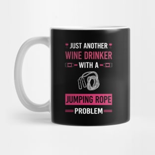 Wine Drinker Jump Jumping Rope Rope Skipping Mug